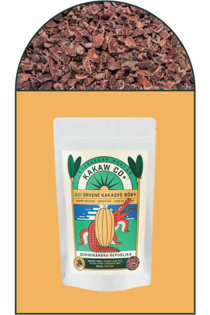 Drvené kakaové bôby (nibsy) DR Monte Plata 75g V112