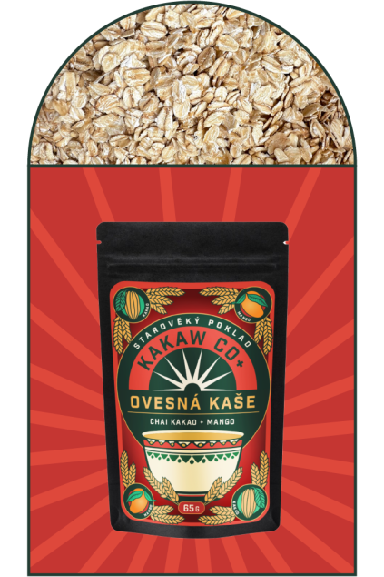 Ovesná kaša chai kakao+mango CZ