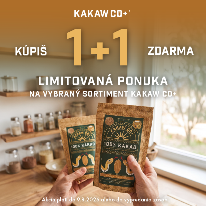Akcia 1+1 na KakawCo