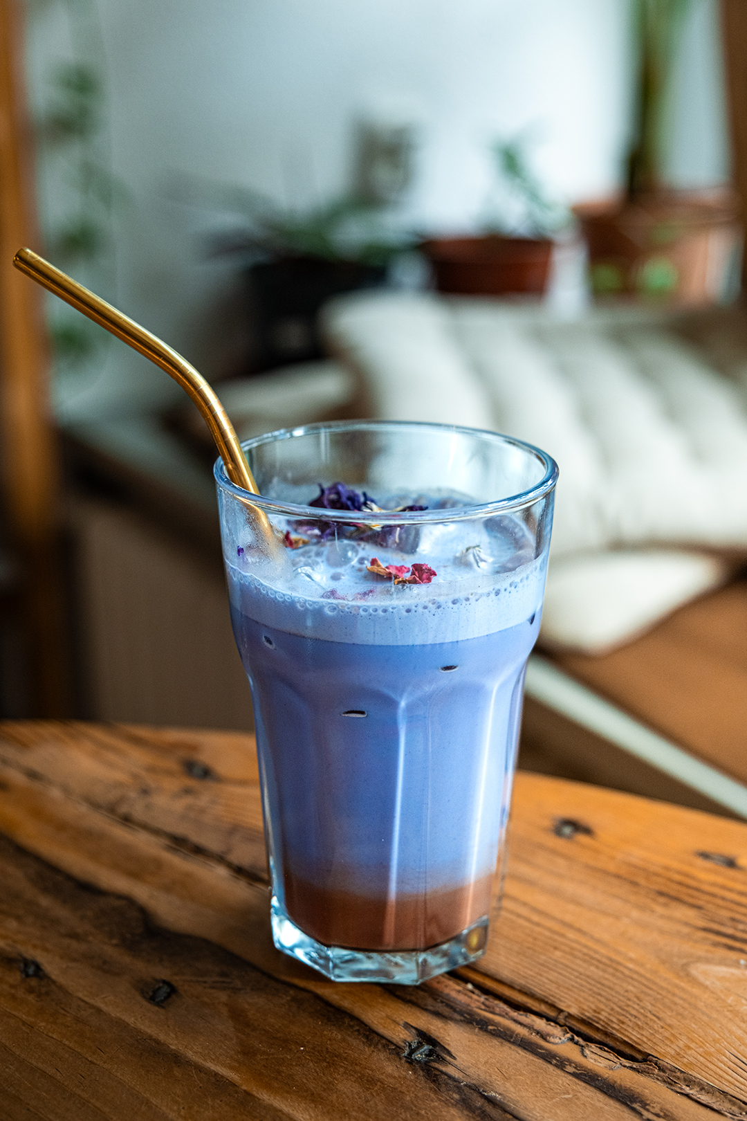 Blue Spirulina Cacao Latte