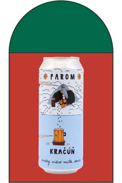 Pivo Svetlý Milk Stout  KRAČÚŇ 15% 0,5 LIMITKA