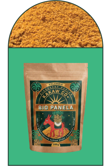 BIO panela Kolumbia 300g