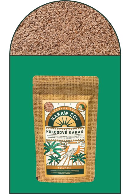 Kokosové kakao 100g V239