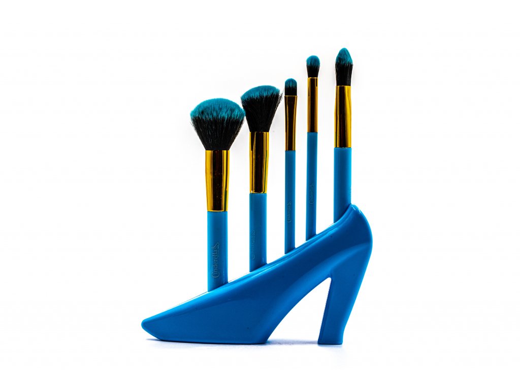 Make-up brush set with brush holder - kakishop.cz