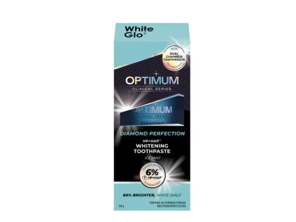 White Glo Optimum Diamond  ICE MINT zubní pasta 100g