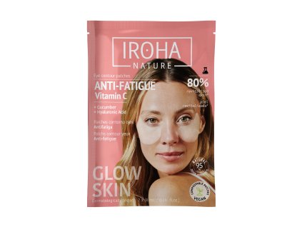 IROHA NATURE náplasti na oči s vitamínem C proti únavě