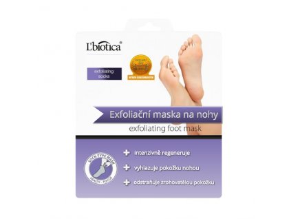 L'biotica Exfoliační maska na nohy - kakishop.cz