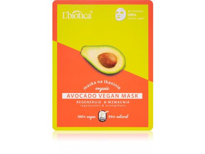 L'biotica vegan maska Avocado - kakishop.cz