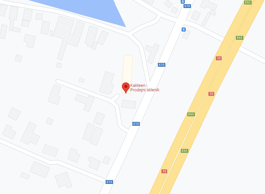 Prodejní skleník Písková Lhota