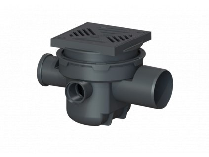 Pivničný vpust Univerzal č. 27611, DN 110 s 2 spätnými klapkami