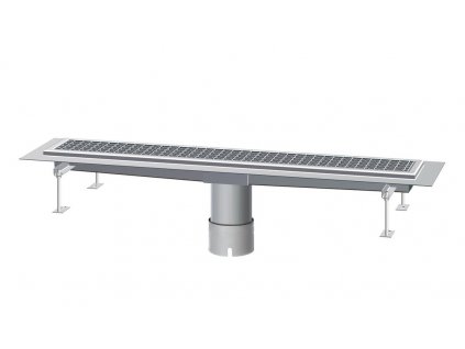 Ferrofix Express nerezový žľab č. 6015100, vertikálny výtok DN 125