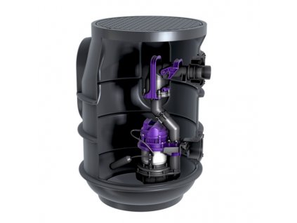 Aquapump Small Mono Basic č. 829710, malá prečerpávacia stanica, STF 1300