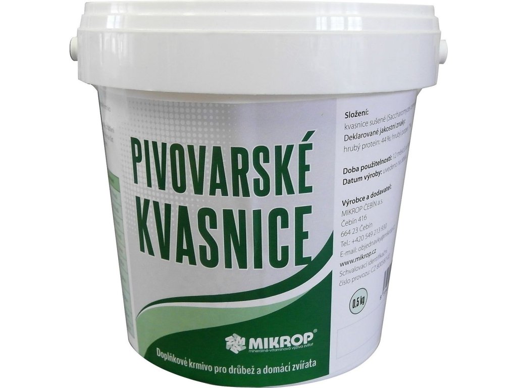 Pivovarské kvasnice MIKROP 5kg