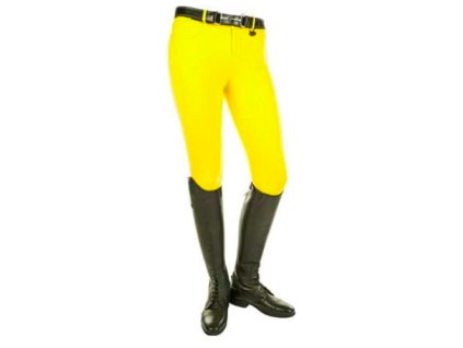 Dětské rajtky Softice Silicone HKM yellow