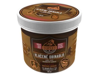 Vlhčené obinadlo TOPVET hřejivé
