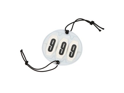 Startovní číslo na závody kulaté