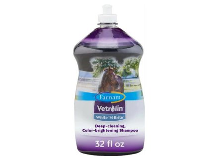 Šampon Vetroline White´n brite FARNAM na bílé koně