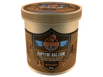 Kopytní balzám TOPVET pro poškozené kopyto 250ml