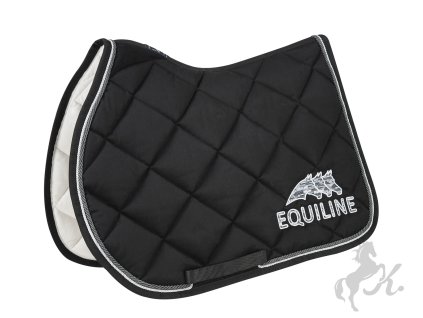 Podsedlová dečka EQUILINE rombo FN black