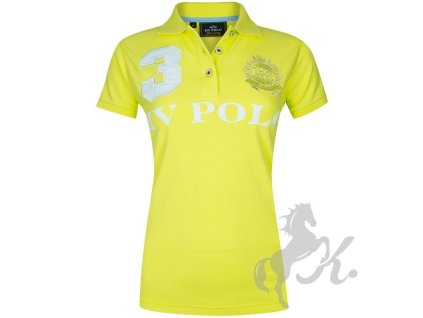 Dámské tričko HV POLO Favouritas EQUES Lime vel. XS -37%