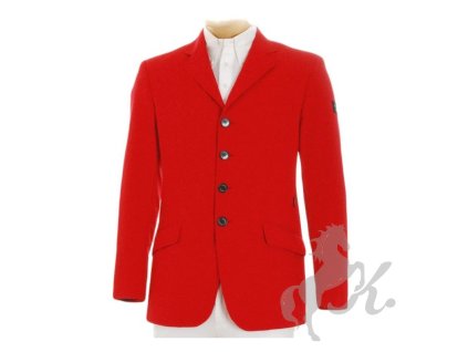 Pánské závodní sako Equiline Rack Red
