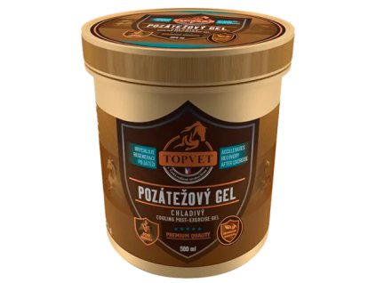 Pozátěžový gel TOPVET chladivý 500ml