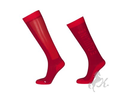 Podkolenky Equiline Astra Fire Red