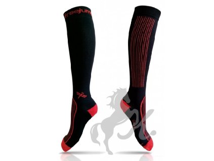 Podkolenky Freejump Black/Red