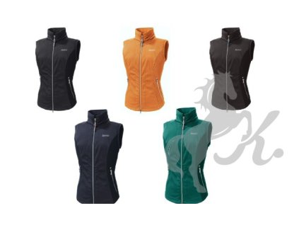 Softshellová vesta Pikeur Blanca smaragd green vel. 34