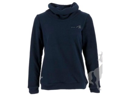 Dámský fleece rolák EQUITHEME navy