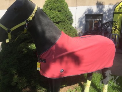 Odpocovací fleece deka HKM 10358 růžová