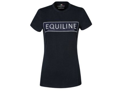 Dámské triko EQUILINE ELSA navy