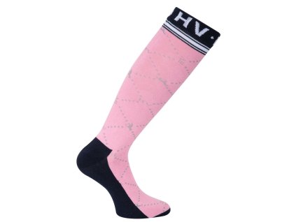 Podkolenky HV POLO Welmoed pink