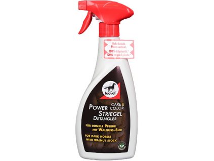 Lesk na tmavé koně LEOVET Power striegel 550 ml