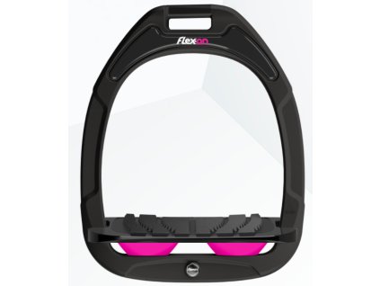 Třmeny Flex-on GC black/pink