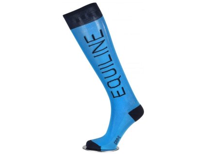 Podkolenky EQUILINE T11284 cobalt 31/34