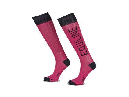 Podkolenky EQUILINE T11284 berry