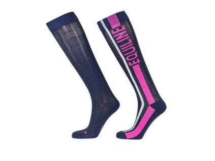 Podkolenky EQUILINE T11282 berry