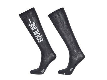 Podkolenky EQUILINE Codrec black