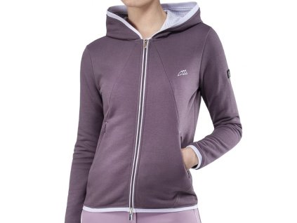 Mikina EQUILINE Cappuc sparrow