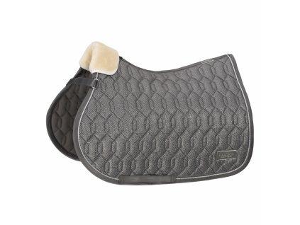 Podsedlová dečka Eskadron Glitter mesh fosil VS