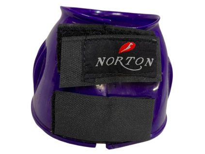 Zvony NORTON na suchý zip fialové