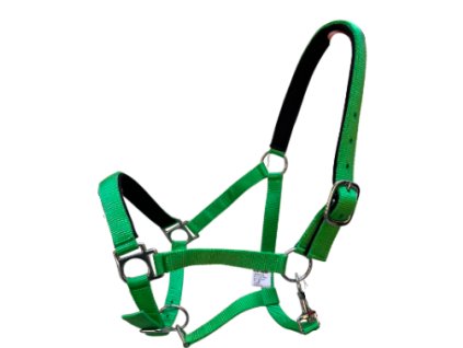 Ohlávka HKM stars bright green