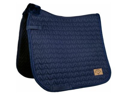 Podsedlová dečka HKM Natura deep blue