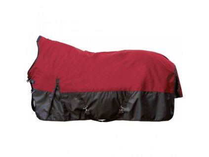 Nepromokavá deka zvýšený krk San José red/black