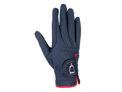Rukavice HKM Equine Style blue