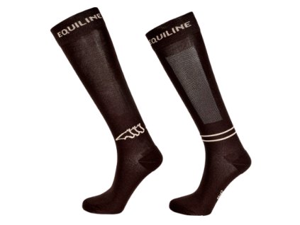 Podkolenky Equiline Ebele brown
