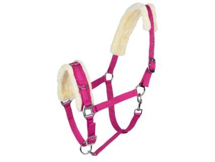 Lonžovací ohlávka HORZE pink