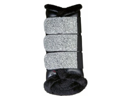 Chrániče HKM sparkle black