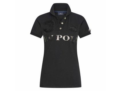 Tričko HV POLO Favouritas black metalic